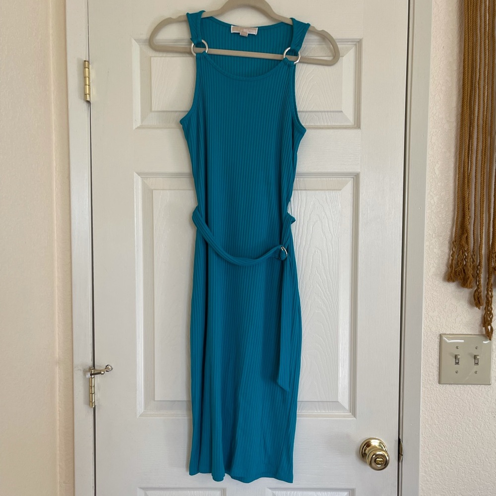 Maxi summer Michael Kors turquoise dress perfect condition